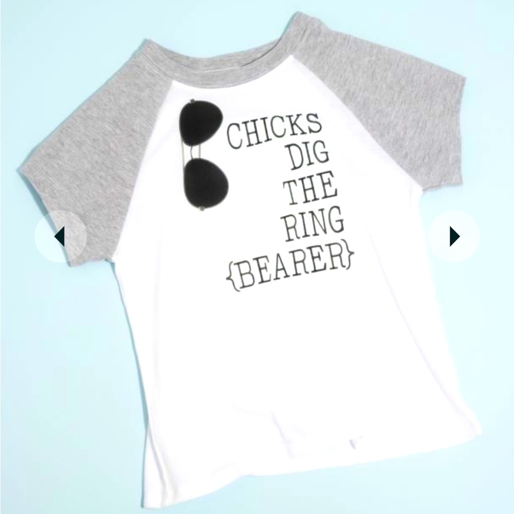 Ring barer T-shirt for kids